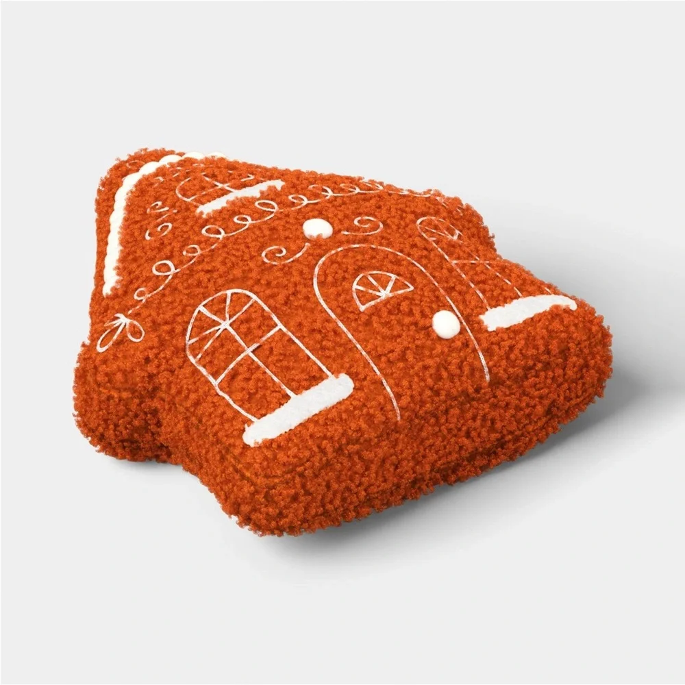 Christmas Gingerbread House Throw Pillow from Wondershop™ Holiday Decorative